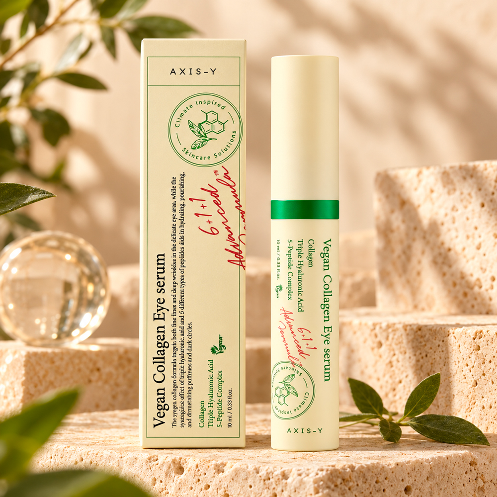AXIS-Y Vegan Collagen Eye Serum 10 ml – Sérum Contour des Yeux au Collagène Vegan