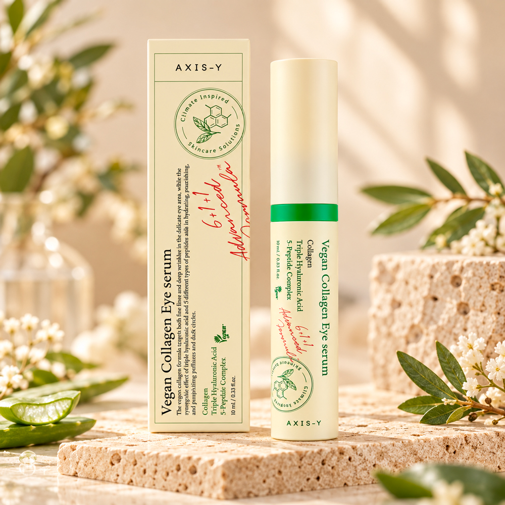 AXIS-Y Vegan Collagen Eye Serum 10 ml – Sérum Contour des Yeux au Collagène Vegan