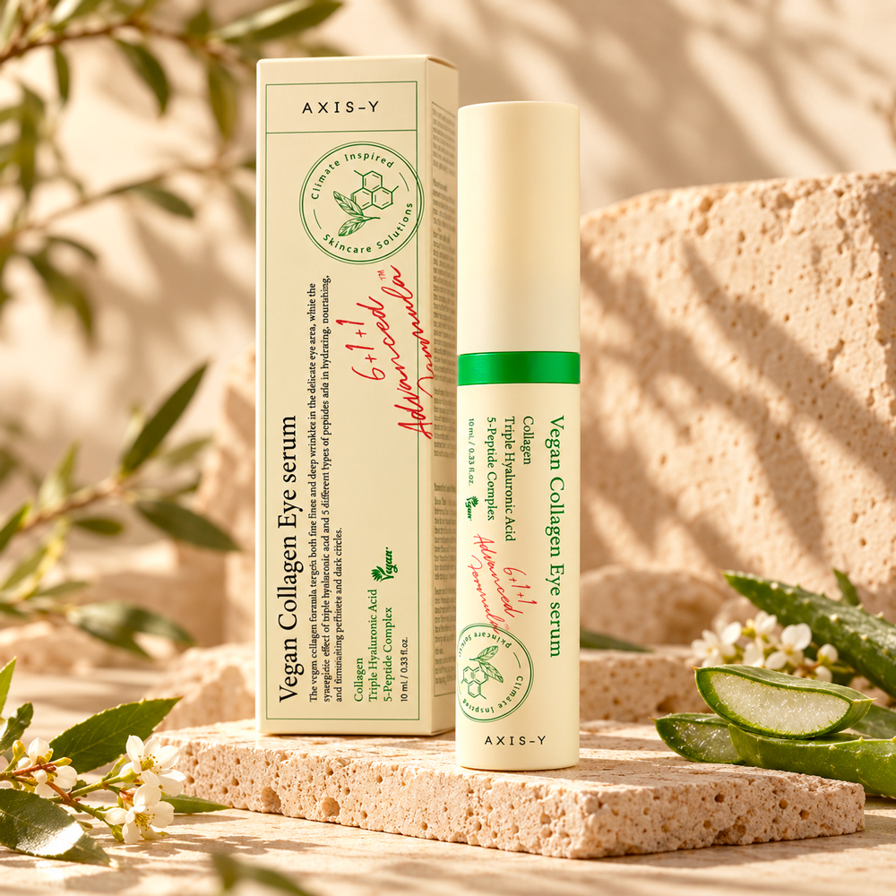 AXIS-Y Vegan Collagen Eye Serum 10 ml – Sérum Contour des Yeux au Collagène Vegan