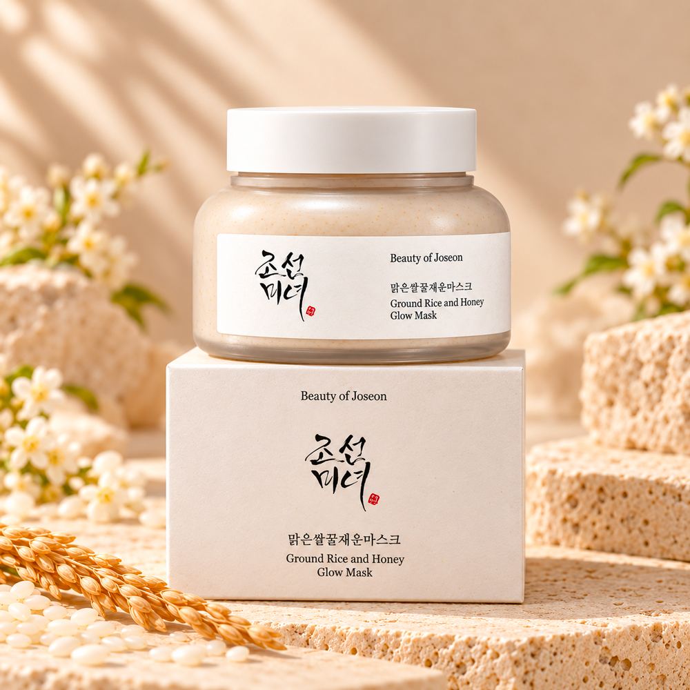 Beauty of Joseon Ground Rice and Honey Glow Mask 150 ml – Masque Éclat au Riz et Miel