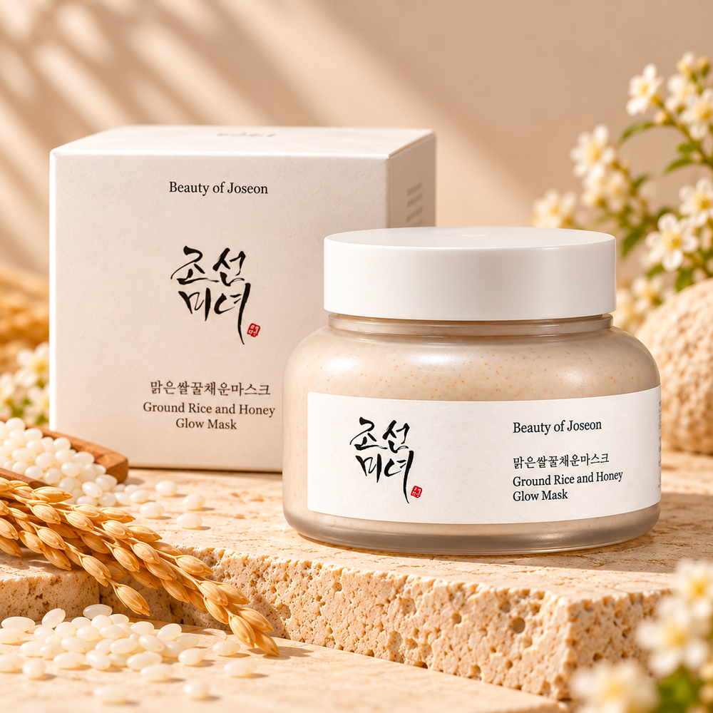Beauty of Joseon Ground Rice and Honey Glow Mask 150 ml – Masque Éclat au Riz et Miel