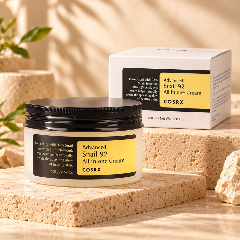 COSRX Advanced Snail 92 All In One Cream 100 ml – Crème Hydratante à la Mucine d’Escargot – Image 4