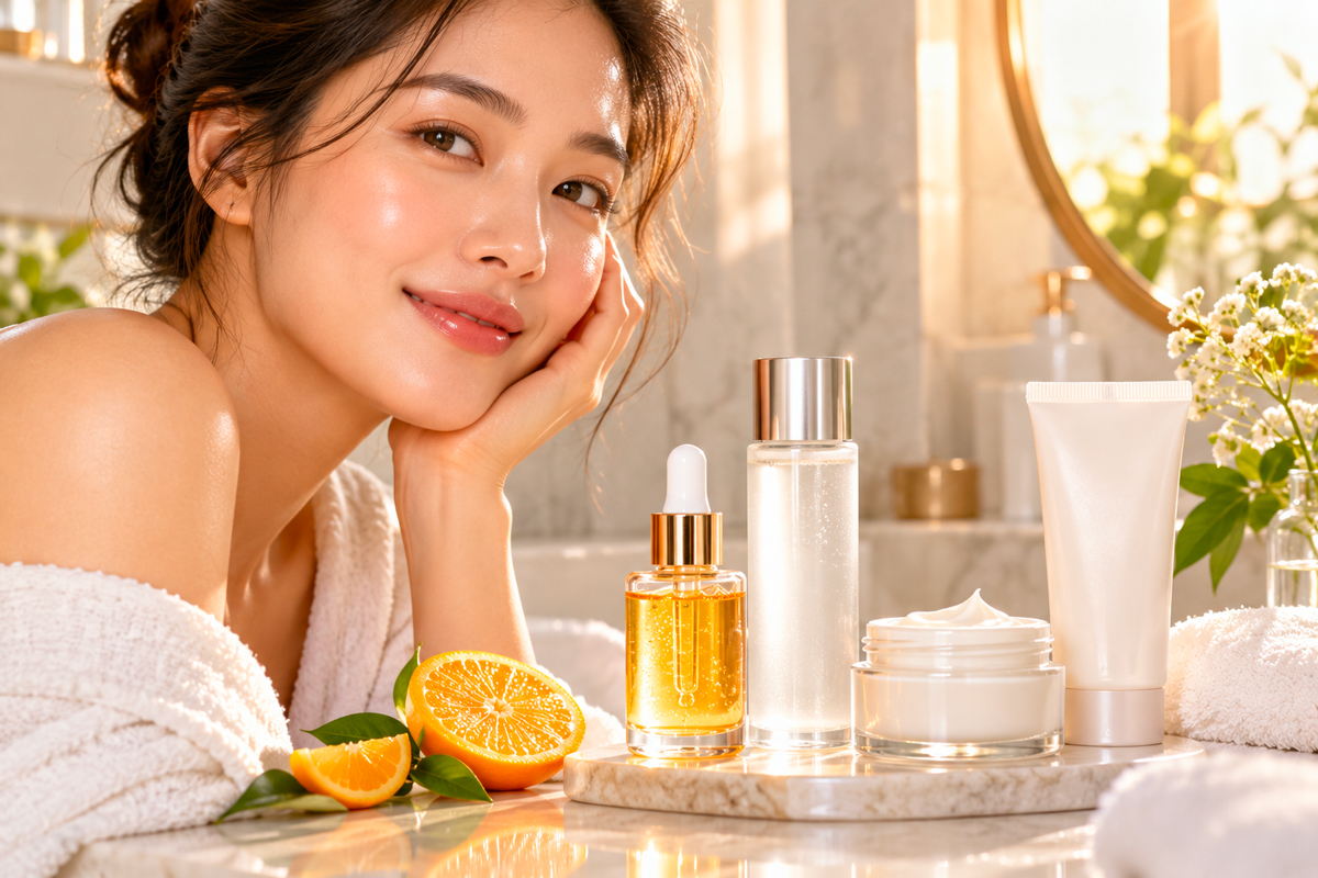 Routine skincare coréenne anti-taches : quels actifs choisir pour un teint plus uniforme ?